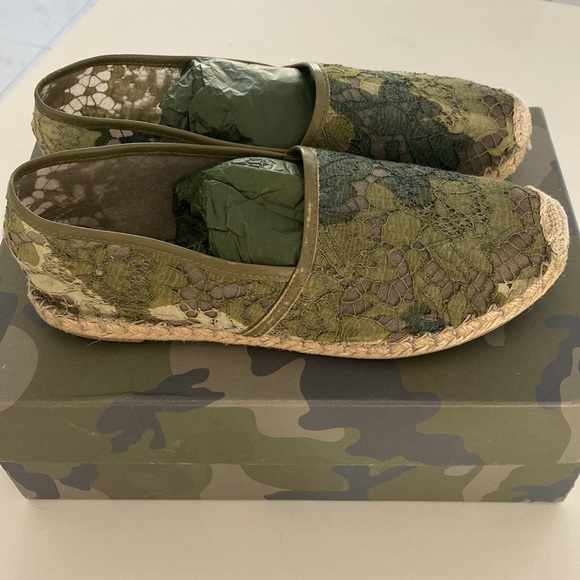 Valentino ‘Camo Lace’ Espadrille - Picture 7 of 12